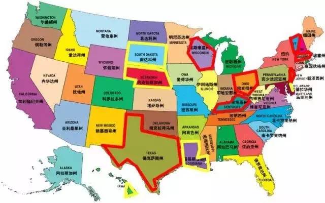 中国驾照在美国哪些州可以使用
